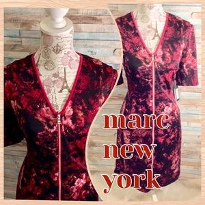 Marc New York by Andrew Marc Black Sheath Dress